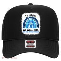 US America Flag Child Abuse Prevention Month April Awareness Hat thumb 0
