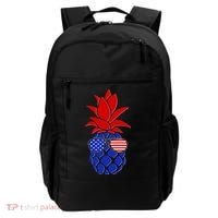 USA American Flag Sunglasses Pineapple Backpack thumb 0