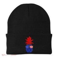 USA American Flag Sunglasses Pineapple Beanie thumb 0