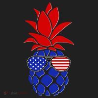 USA American Flag Sunglasses Pineapple Beanie thumb 2