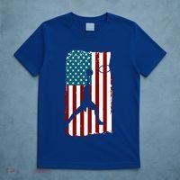 Us American Flag Basketball Patriotic Athlete Print Gift T-Shirt thumb 5