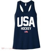 USA American Flag Hockey Women's Tank Top thumb 0