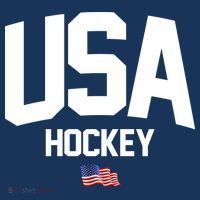 USA American Flag Hockey Women's Tank Top thumb 5