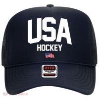 USA American Flag Hockey Hat thumb 0