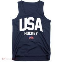 USA American Flag Hockey Tank Top thumb 0