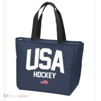 USA American Flag Hockey Tote Bag thumb 3