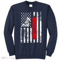 US American Flag Sports Patriotic Wrestling Sweatshirt thumb 0