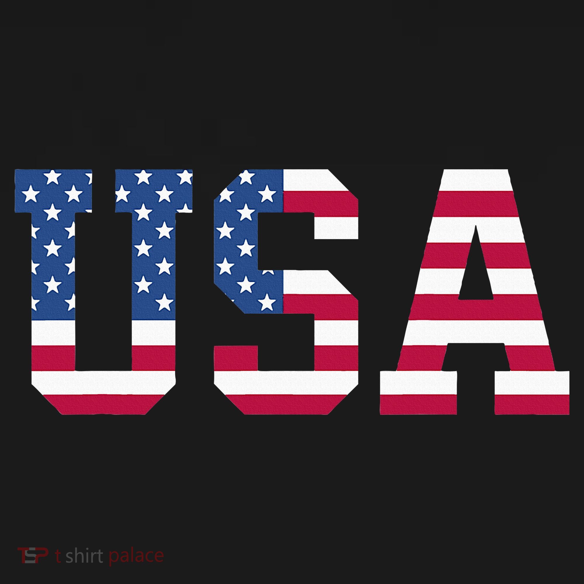 Usa American Flag Patriotic Red White Blue Stars & Stripes Women's Hoodie