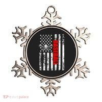 US American Flag Baseball Patriotic Baseball Ornament thumb 0