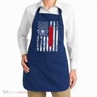 US American Flag Baseball Patriotic Baseball Apron thumb 2