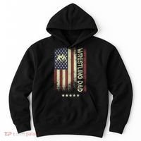 Usa American Flag - Wrestling Dad Cute Gift Hoodie thumb 0