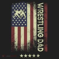 Usa American Flag - Wrestling Dad Cute Gift Beanie thumb 2