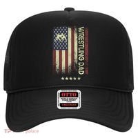 Usa American Flag - Wrestling Dad Cute Gift Hat thumb 0