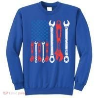 Usa American Flag Mechanic Gift Sweatshirt thumb 0
