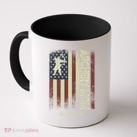 Usa American Flag Archery Mom Cute Gift Coffee Mug thumb 0
