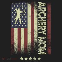 Usa American Flag Archery Mom Cute Gift Beanie thumb 2