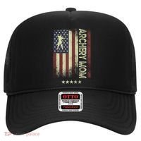Usa American Flag Archery Mom Cute Gift Hat thumb 0