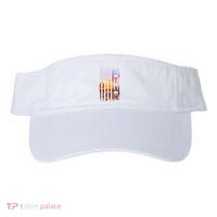Utah American Flag Pride Landscape Cactus Patriotic Gift Visor thumb 0