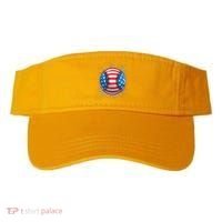 USA American Flag Firework Baseball Visor thumb 0