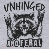 Unhinged and Feral Raccoon  Women's Sweatshirt thumb 2