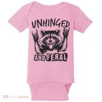 Unhinged and Feral Raccoon  Baby Bodysuit thumb 0