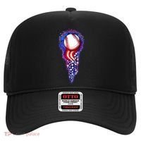 USA American Flag Baseball Star Comet Hat thumb 0