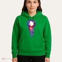 USA American Flag Baseball Star Comet Hoodie thumb 5