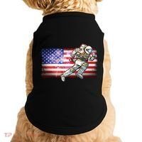 USA American Flag 4th Of July Fireworks Astronaut Doggie Tank thumb 0