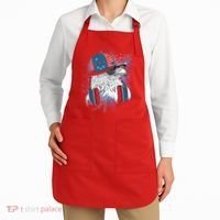 USA American Flag Fireworks Hip Hop Headphones Eagle Apron thumb 2