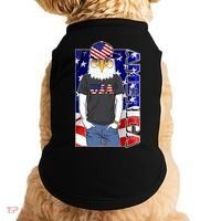 USA America Flag Hip Hop Eagle Doggie Tank thumb 0