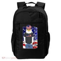 USA America Flag Hip Hop Eagle Backpack thumb 0