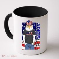 USA America Flag Hip Hop Eagle Coffee Mug thumb 0