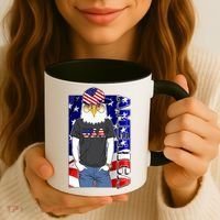 USA America Flag Hip Hop Eagle Coffee Mug thumb 3