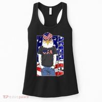 USA America Flag Hip Hop Eagle Women's Tank Top thumb 0