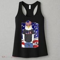 USA America Flag Hip Hop Eagle Women's Tank Top thumb 3
