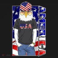USA America Flag Hip Hop Eagle Women's Tank Top thumb 5