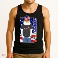 USA America Flag Hip Hop Eagle Tank Top thumb 3