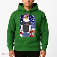 USA America Flag Hip Hop Eagle Hoodie thumb 2