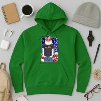 USA America Flag Hip Hop Eagle Hoodie thumb 3