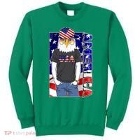 USA America Flag Hip Hop Eagle Sweatshirt thumb 0