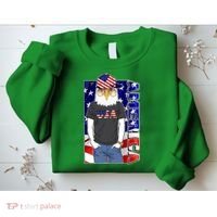 USA America Flag Hip Hop Eagle Sweatshirt thumb 2