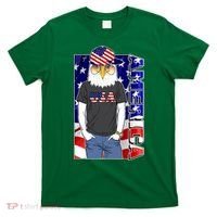 USA America Flag Hip Hop Eagle T-Shirt thumb 0