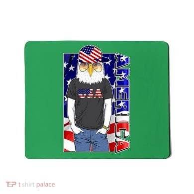 USA America Flag Hip Hop Eagle Mousepad