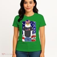 USA America Flag Hip Hop Eagle Women's T-Shirt thumb 4