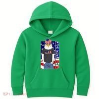 USA America Flag Hip Hop Eagle Kids Hoodie thumb 0