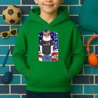 USA America Flag Hip Hop Eagle Kids Hoodie thumb 2