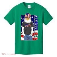 USA America Flag Hip Hop Eagle Kids T-Shirt thumb 0
