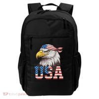 Usa American Flag Women Bald Eagle Patriotic Backpack thumb 0