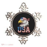 Usa American Flag Women Bald Eagle Patriotic Ornament thumb 0