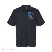 USA American Flag Bass Fishing Polo thumb 0